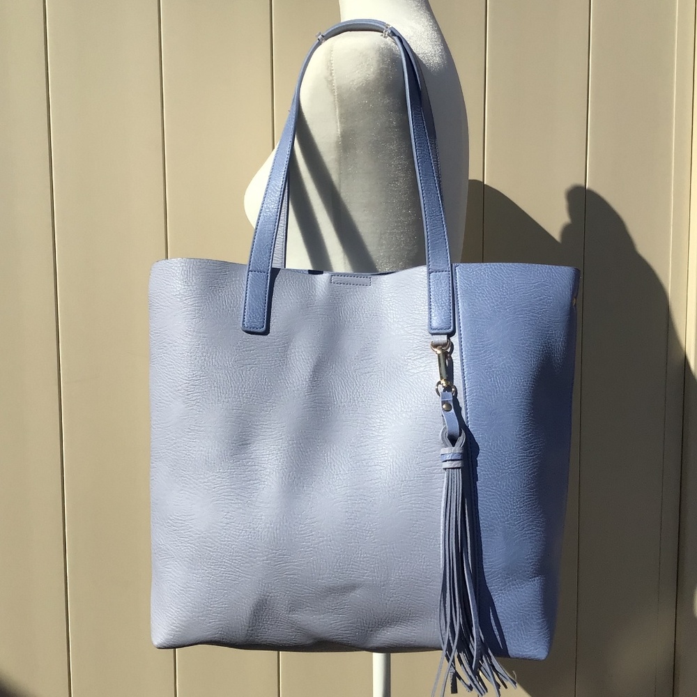 Faux leather Tote
